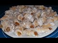 Суперкрохкие рогалики рецепт| Как готовить печенье песочное #рогалики #печеньерецепт #печиво