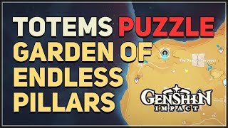 Totems Puzzle Garden of Endless Pillars Genshin Impact screenshot 3