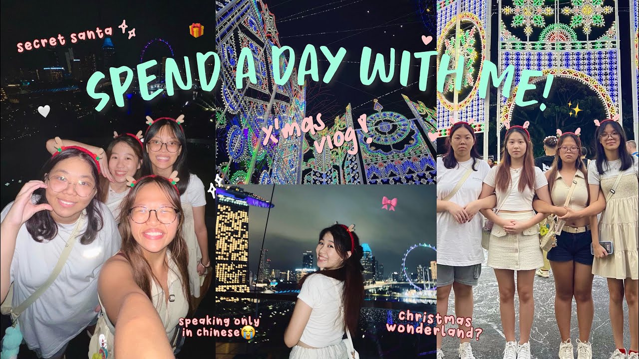 Spend A Day With Me | vlog with my friends 💜🎀 - YouTube