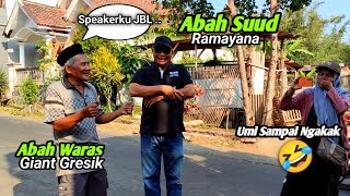 Abah Suud Ramayana Sambang Ke Gurunya Abah Waras Giant Gresik‼️Suhu Sound Bahas Speaker Eropa😅