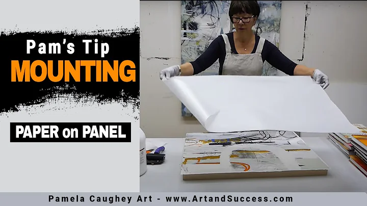 046 - Pamela Caughey - Mount COLD WAX/Oil Painting...