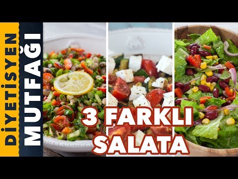 Video: 3 Hızlı Salata Tarifi