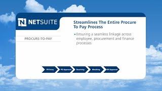 NetSuite Procure to Pay