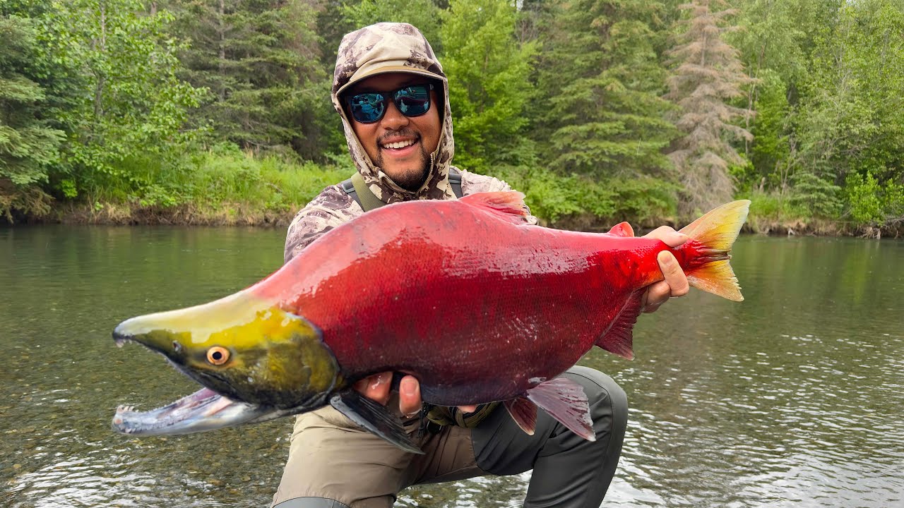 I Caught My DREAM Alaskan Sockeye Salmon! (CATCH CLEAN COOK) 