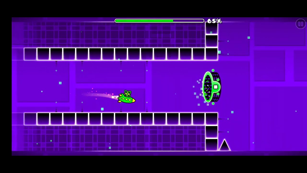 Geometry dash level 2 back on track 😎🔥#geometrydash #gaming - YouTube
