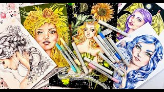Using Colorbook Pages in Collage Using Colorbook Pages in Collage