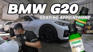 BMW - G20 | White Cars Are Fun To Detail? IGL Coatings Quartz+ Coating | Detailing Vlogs |