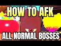 How To AFK All Normal Bosses in Pet Catchers
