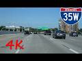 ⁴ᴷ St. Anthony Falls Bridge (Interstate 35W) northbound [4K VIDEO]