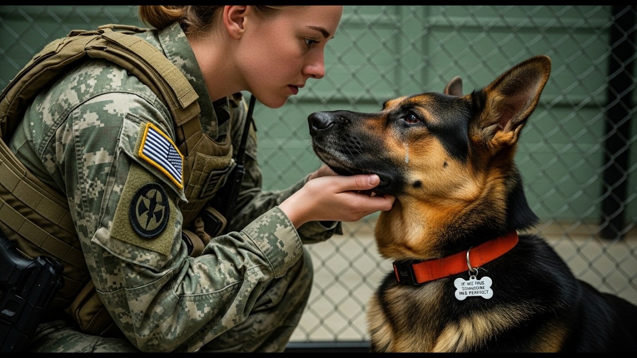No One Wanted This Retired K9—Until a Navy SEAL Saw the Shocking Message on His Collar