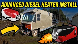Diesel Air Heater Install - RV REBUILD (Part 65) @ClassALiving
