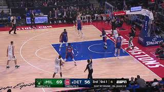 Eric Bledsoe All Game Actions 04202019 Milwaukee Bucks Vs Detroit Pistons Highlights