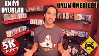 OYUN ÖNERİLERİ VE PS4 KOLEKSİYONUM !  EN İYİ OYUNLAR !