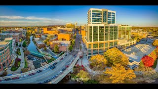 Mid-November in Falls Park - Greenville SC (Mavic 3)