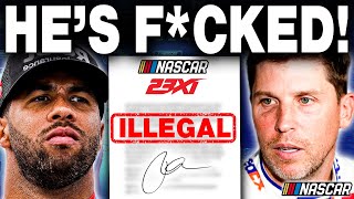 Bubba Wallace and Denny Hamlin in TOTAL MELTDOWN Over Chase Elliott after Kansas CONTROVERSY!