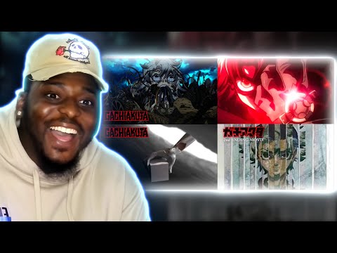 WHY ARE THESE SO FIRE ALL GACHIAKUTA OPENING AND ENDINGS REACTION COUR 1 AND 2 OP AND ED