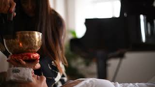 Lie down & Listen to Tibetan Bowls + Classical Piano