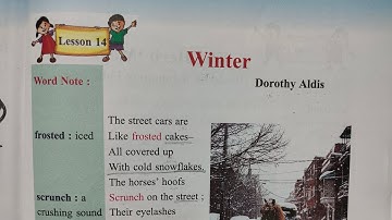 Winter/Lesoon 14/Class 4/All Questions Answers/ with Assamese explanation #youtube #english #class4