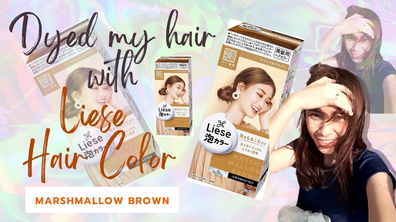 LIESE CREAMY BUBBLE HAIR COLOR MARSHMALLOW BROWN YouTube