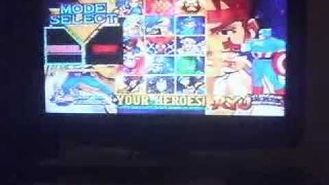 Xbox360 Marvel vs Capcom Origins MvC1 Ranked Matches part 1 Tevin Lashawn Moore