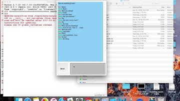 ChatBot - Created using TenserFlow and Tkinter