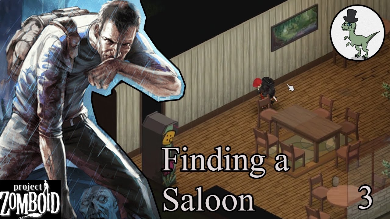 Project Zomboid Sleeping In A Saloon Hardcore Zombie Survival Part 