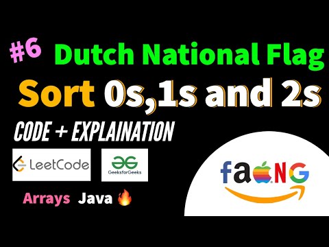 Sort an array of 0's 1's & 2's | Leetcode | Java | Brute-Better-Optimal @GeeksforGeeksVideos