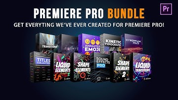 Premiere Pro creator Bundle by AE Juice for every Video Creator | Plugins for Premiere Pro