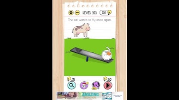 The cat 🐱 is real superman! Brain 🧠 test level 353