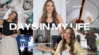 COZY WORK DAYS VLOG 💻 Bridal giveaway, rainy days, quince haul & date night!