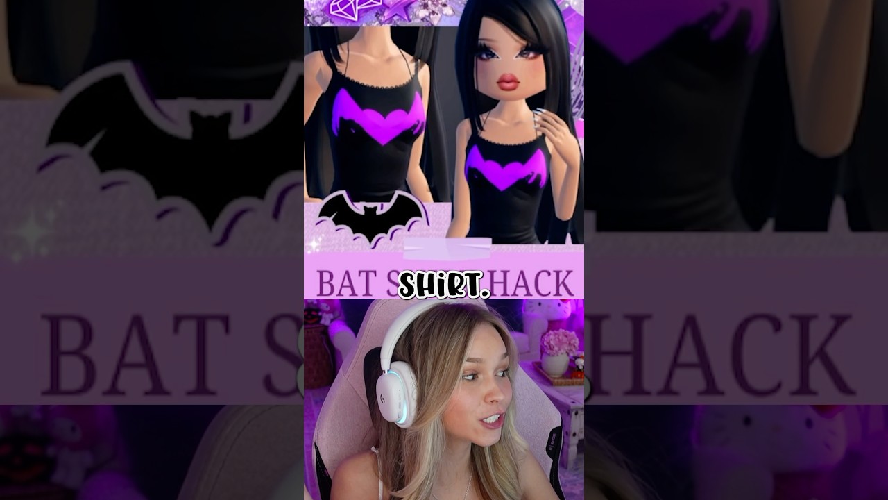 THIS OUTFIT HACK IS SOO CUTE FOR ANY HALLOWEEN OUTFIT 💜🎃 #roblox #dresstoimpress