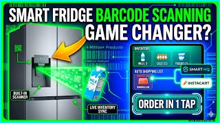 🛒📉 SHOPPING REVOLUTION! GE Profile's 🧊 Smart Fridge Scans Your Trash to Save Money! 🤖📉