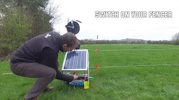 Setting up a Solar Electric Fence for Cattle and Sheep (How To)