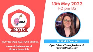Dr Maddi Pownall - Open Science Through a Lens of Feminist Psychology