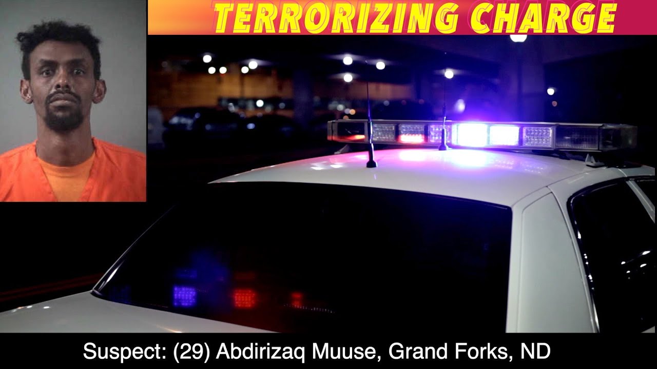 Grand Forks Man Facing Terrorizing Charge - YouTube