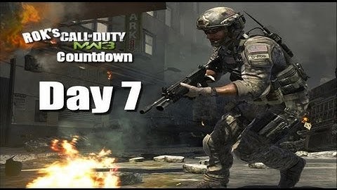 Countdown To MW3 Day - 7 - HOPES for MW3  (Black Ops)