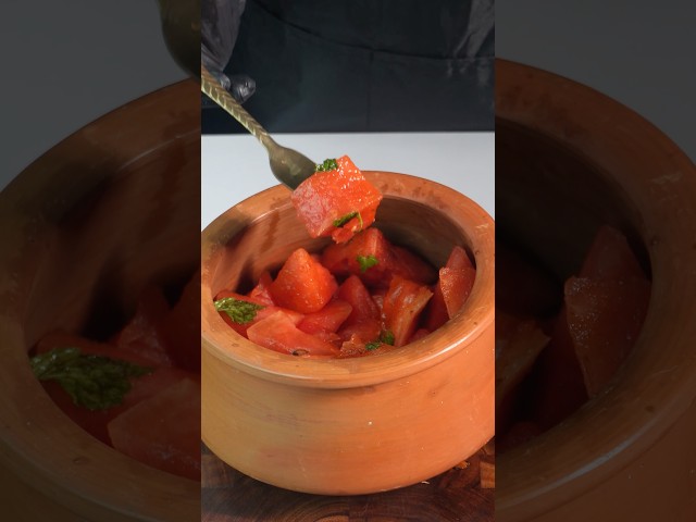Viral Spicy Watermelon 🍉🔥 #shorts #food #cooking #recipe