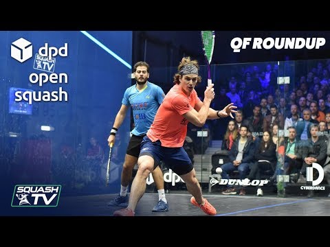 Squash: DPD Open 2019 - Men's QF Roundup