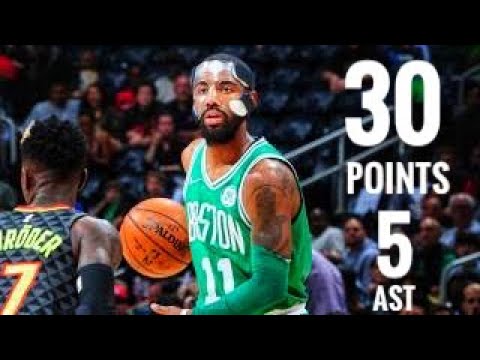 Kyrie Irving leads the Celtics to their 15th consecutive win against the Atlanta Hawks