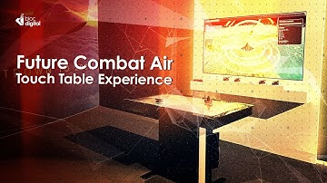 Future Combat Air Touch Table Experience