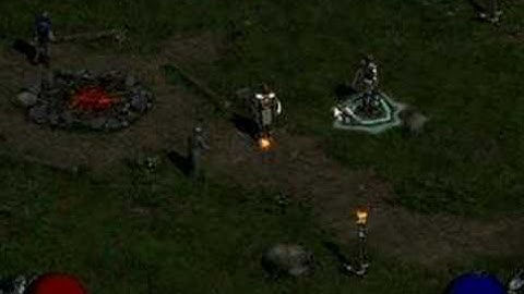 Diablo 2 - In town pickit