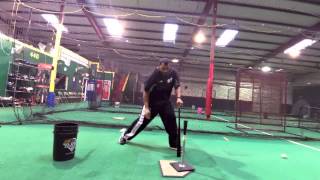 Big League Prep 1 Leg Pause - Sit to Hit Drill- Both Hands