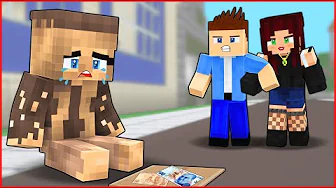 ASLI POLICE BECAME A BEGGER BECAUSE OF MERVE! 😢 - Minecraft