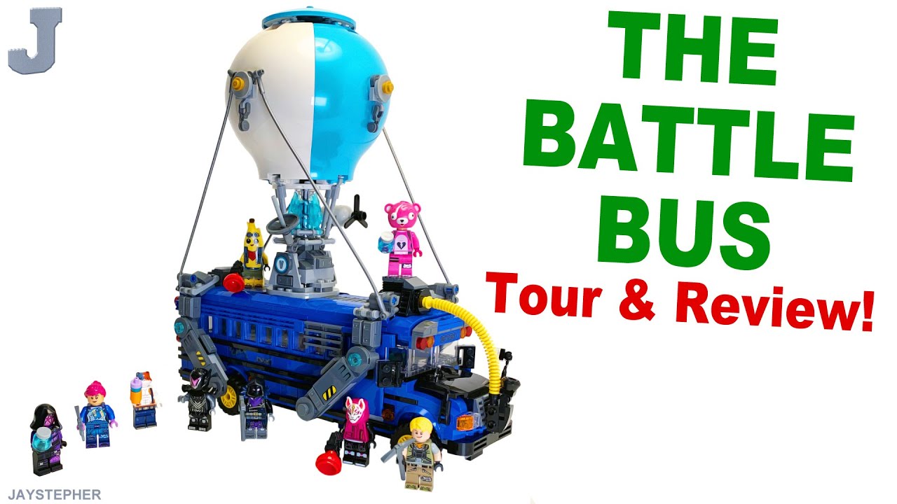 LEGO Fortnite 2024 Battle Bus 77073 Unboxing, Tour, & Review - YouTube