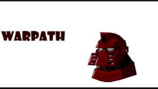 Transformers animated paintings - Warpath