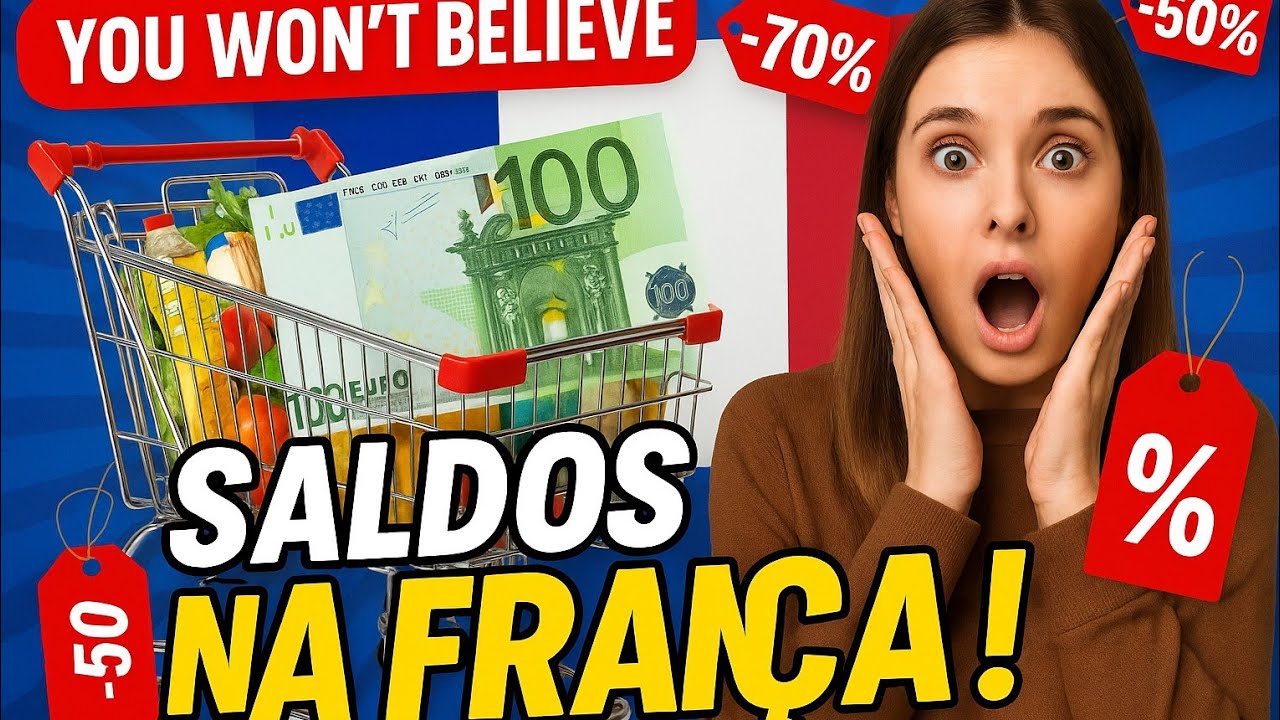 Saldos na França : preços IMPOSSÍVEIS de ACREDITAR !!🛍️🇫🇷