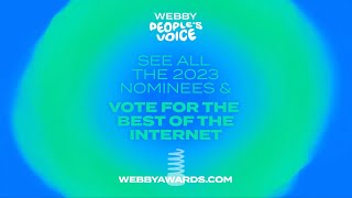 The 27th Annual Webby Awards Nominees
