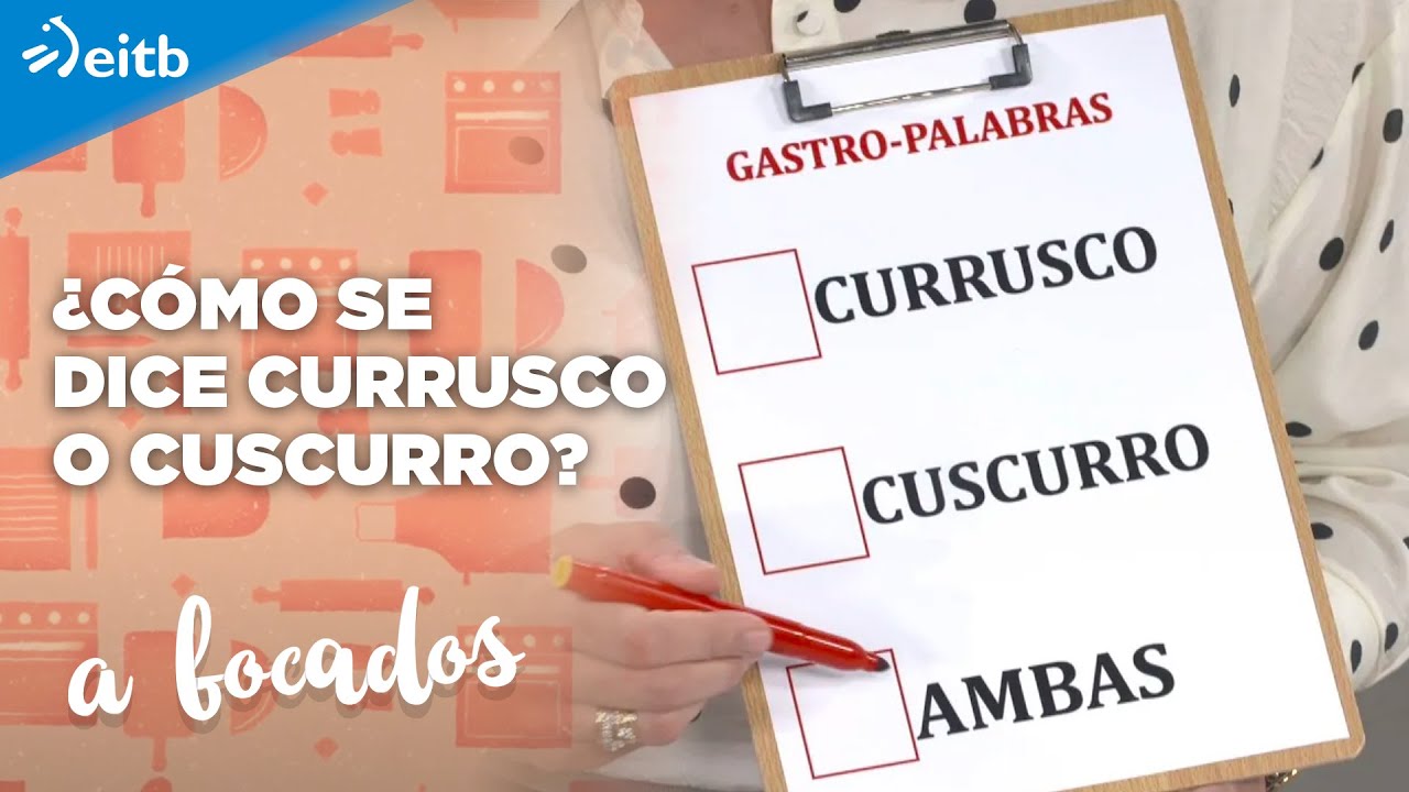 El juego de las gastropalabras: ¿Cómo se dice currusco o cuscurro?