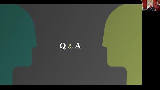Webinar Concluding Q&A