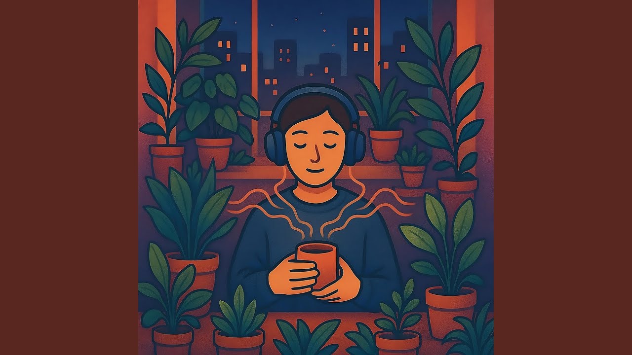 Chill Beats Wandering the Hallway While the Fern Guards Your Door